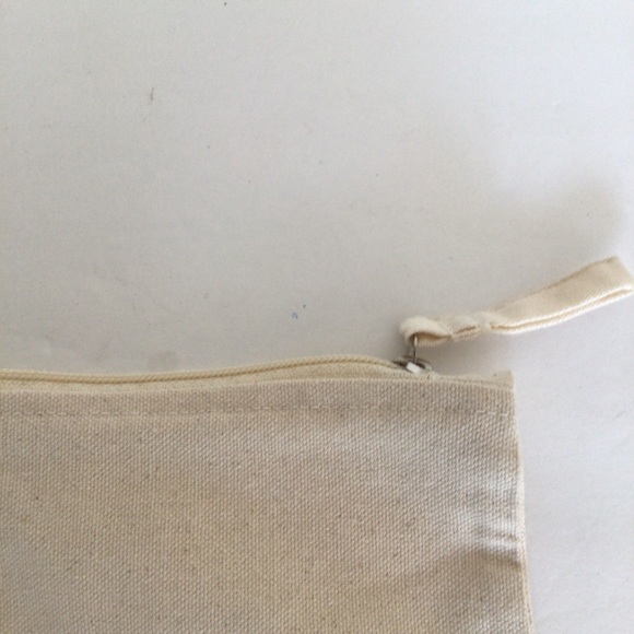 BOOM BAG RECYCLED COTTON MAKEUP BAG NWOT - Picture 2 of 4